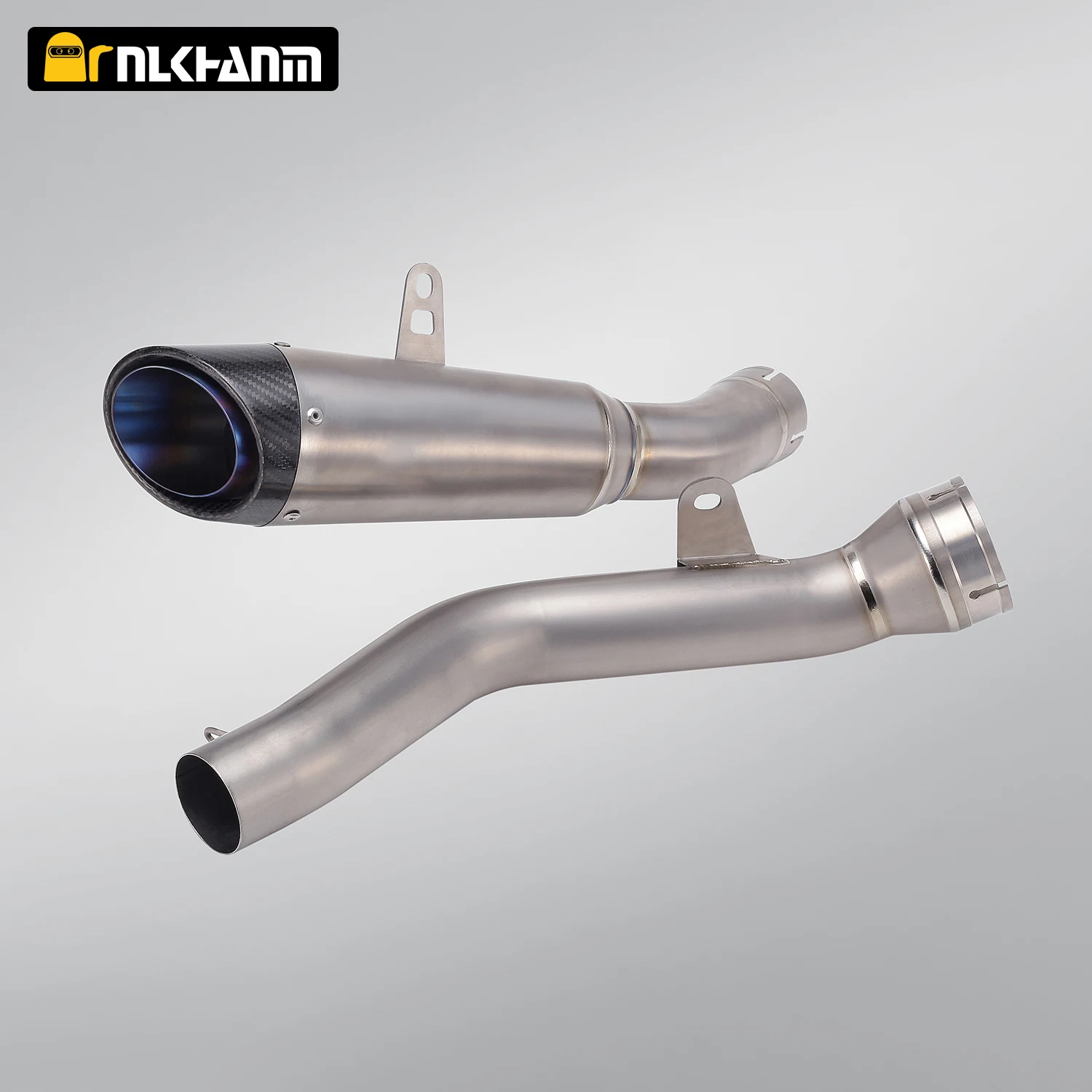 Модифицированная выхлопная система мотоцикла SC Ti. Труба среднего звена со встроенным углеродным глушителем среднего хвоста для zx10r ZX10R