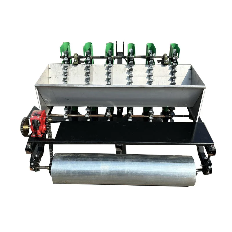 

【Hot】Garlid Seeding Drill Machine 6 Rows Garlid Seeder for Planting