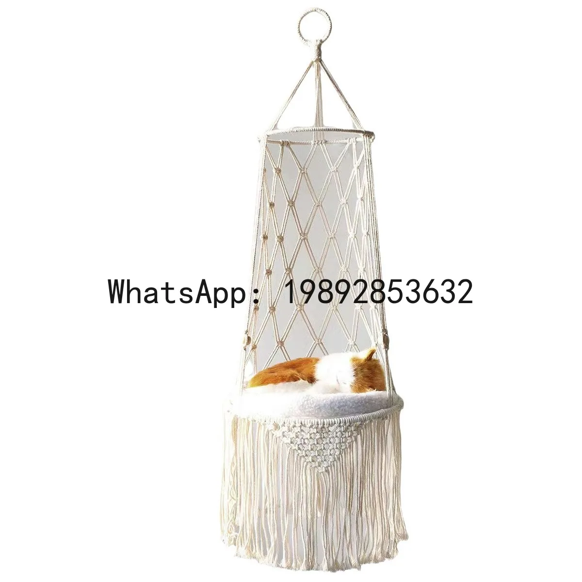

PYJ cat hanging cat hanging bed window sill nest removable cat hammock hanging nest