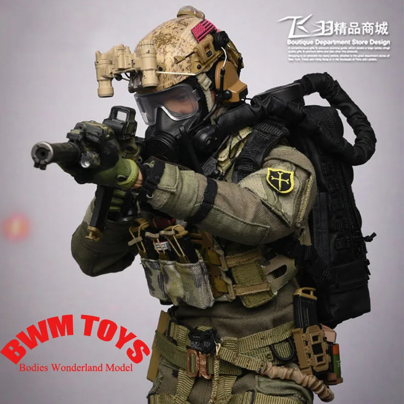 Easy&Simple ES 26054R 1/6 Scale Collectible US. Assault Team Corporation Full Set 12'' Moveable Soldier Action Figure For Fans