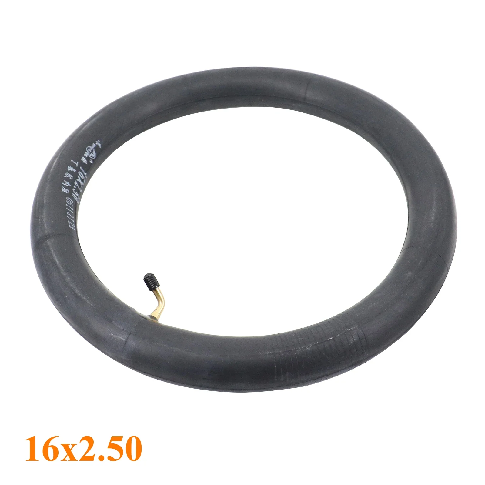 Electric Vehicle Parts 16x2.50 16x2.5 Butyl Rubber Inner Tube 16*2.50 Inner Tire 16 Inch Inner Camera