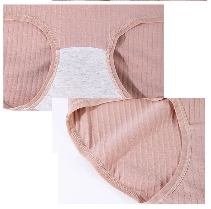 Intimo donna di grandi dimensioni a vita alta in pizzo di cotone Lingeria aumentato fertilizzante cotone 100 kg slip da donna senza cuciture