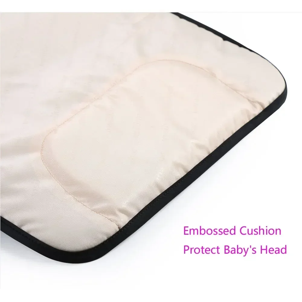 0-6m 7-12m Portable Multifunction Foldable Waterproof Changing Pad Newborn Baby Diaper Changing Mat Changing Pads