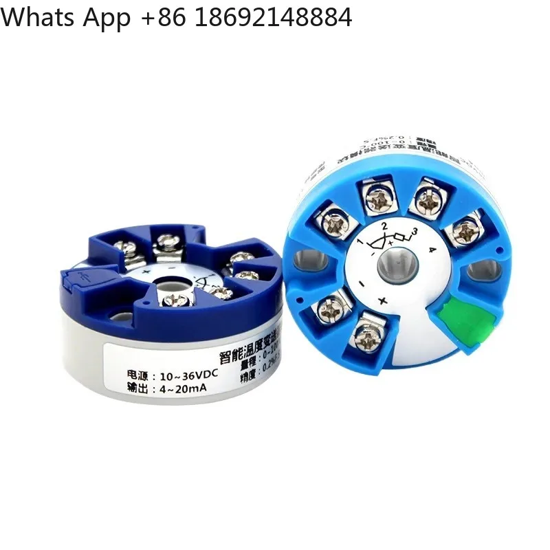 Integrated Temperature Transmitter Module for Pt100 to 4-20mA Output Signal Temperature Measurement Sensor