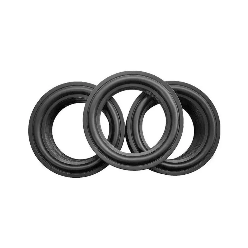 1pc Speaker Rubber Edge Ring 4/5/6.5/8/10/12inch Folding Repair Kit Soft Durable  For Woofer Edge Protection Replacement Rubber
