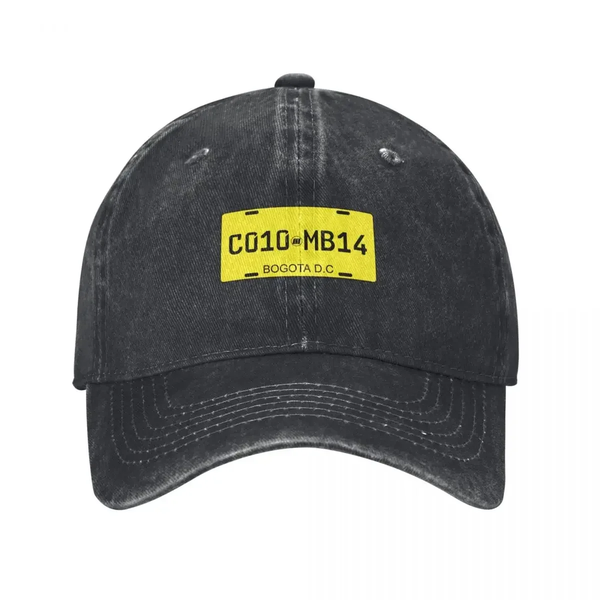 

Colombia car license plate Baseball Cap Dropshipping fishing hat Horse Hat Woman Men's