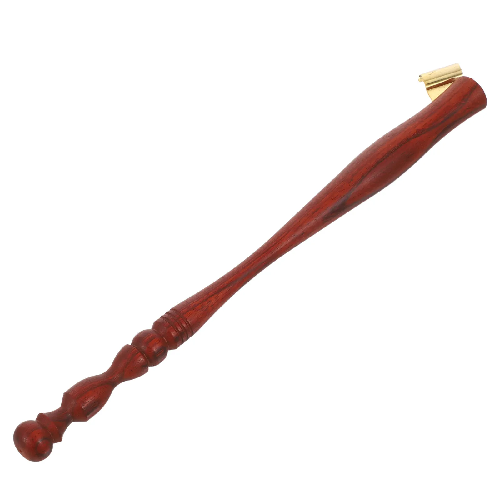 Wooden Calligraphy Dip Pen Holder Ergonomic Rosewood Oblique Pen Handle Removable Nib Holder for Painting Writing Drawing Comic