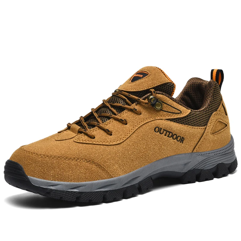 Men's Mountaineering Shoes Outdoor Casual Shoes Soft Breathable Cushioned Men Sports Sneakers Shoes Plus Size 47 48 49 New 2024