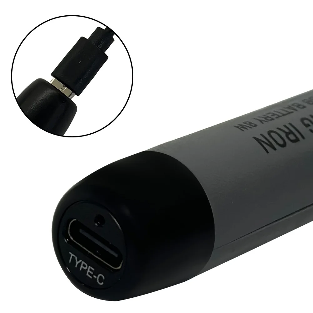 5V 8W USB Soldering Iron Wireless Electric Soldering Iron Fast Charging Lithium Battery Solder Iron Portable Repair Welding Tool