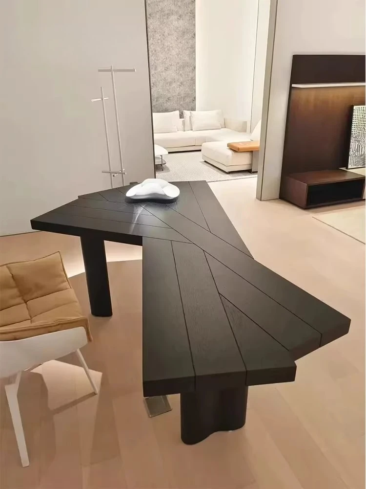 

Butterfly desk solid wood designer medieval desk creative special-shaped