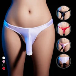 Men's Erotic Lingerie Briefs Bugle Pouch Panties Trunks Underpants Thongs Low Rise Underwear Porn Boy Sissy Sexy Sex Sexual