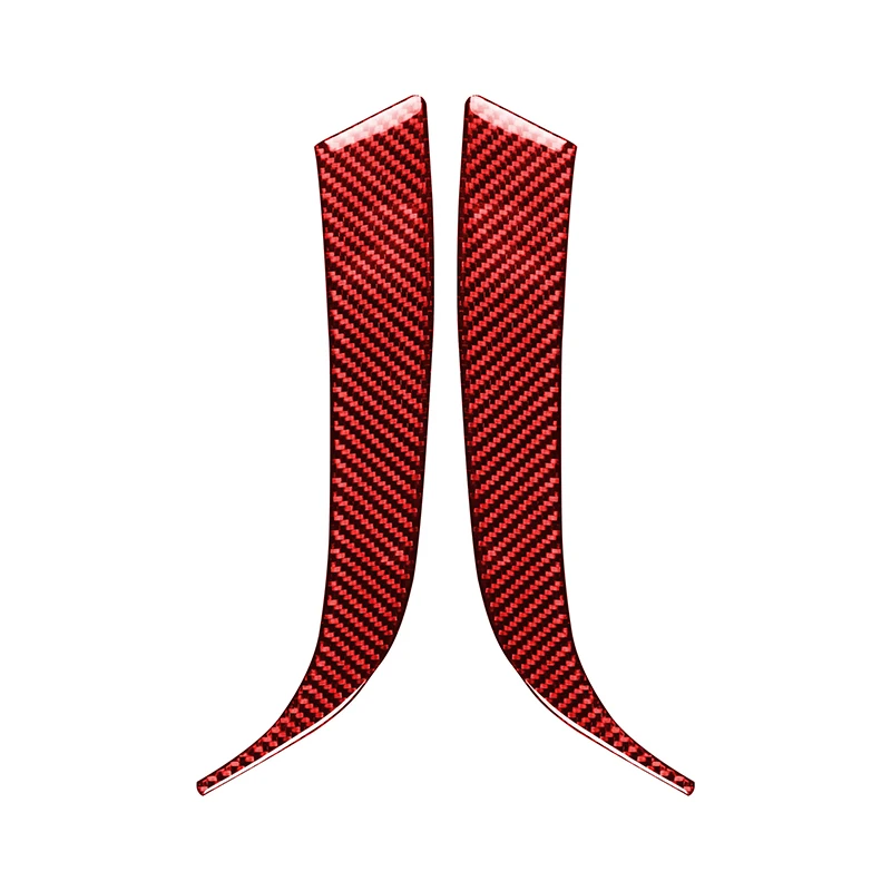 ألياف الكربون الجبهة مصباح الحاجبين الشارات الديكور غطاء الكسوة لبورش ماكان 2014-2017 سيارة التصميم الخارجي اكسسوارات