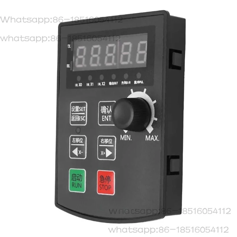Stepper Motor Controller Pulse Speed Regulator HF020 Forward and Reverse Positioning Angle Turn Control 24VDC