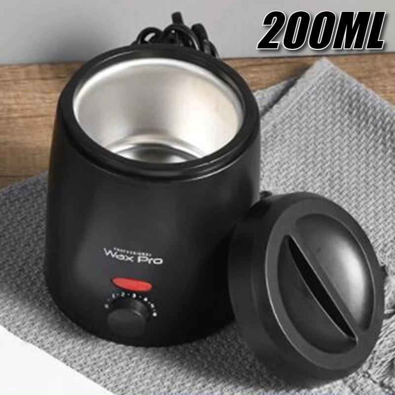 

Портативный воскоплавитель 200 мл для депиляции, путешествий, SPA-процедур, удаления волос, парафиновый воскоплавитель-эпилятор, аппарат для депиляции 2026