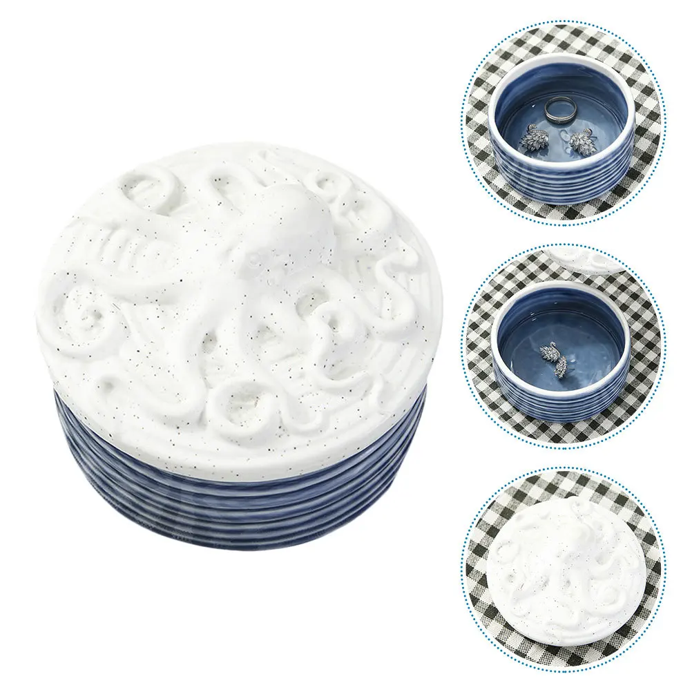 

1Pcs Storage Tank Corrosion Resistant Porcelain Clay Cool in Summer Warm in Winter Exquisite Canisters Storage Jar