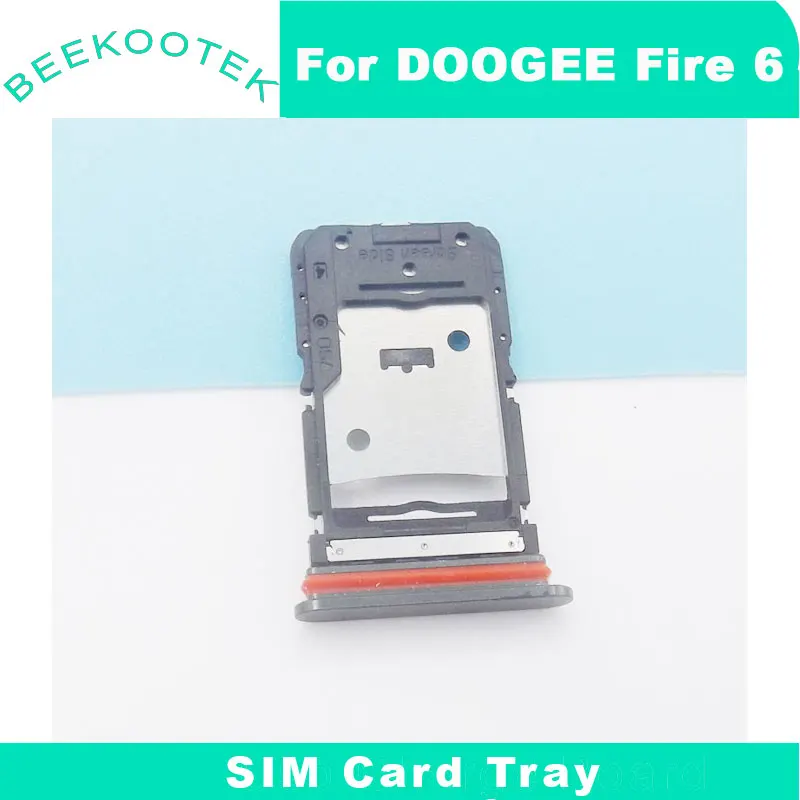 

Новый оригинальный держатель для SIM-карты DOOGEE Fire 6, держатель для лотка для SIM-карты, аксессуары для смартфона DOOGEE Fire 6, мощность