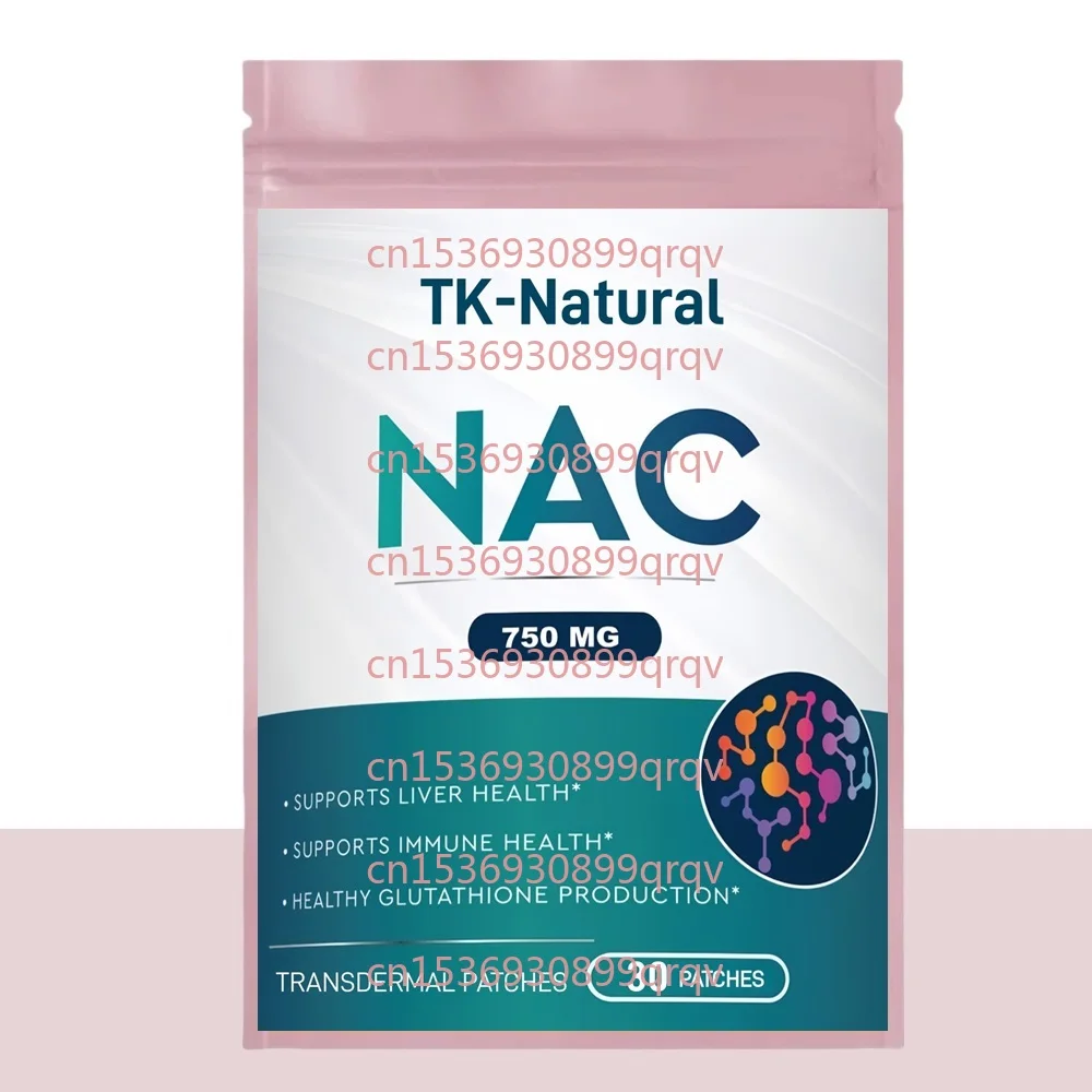 30 Patches NAC(N-Acetyl Cysteine)Transdermal Patches - Supports Liver, Detox Immune, Cellular & Respiratory Health