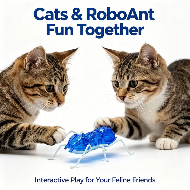 Smart electric toy for pet cats, self-entertaining and boredom-relieving gadget, automatic sensor mini toy for kittens to chase