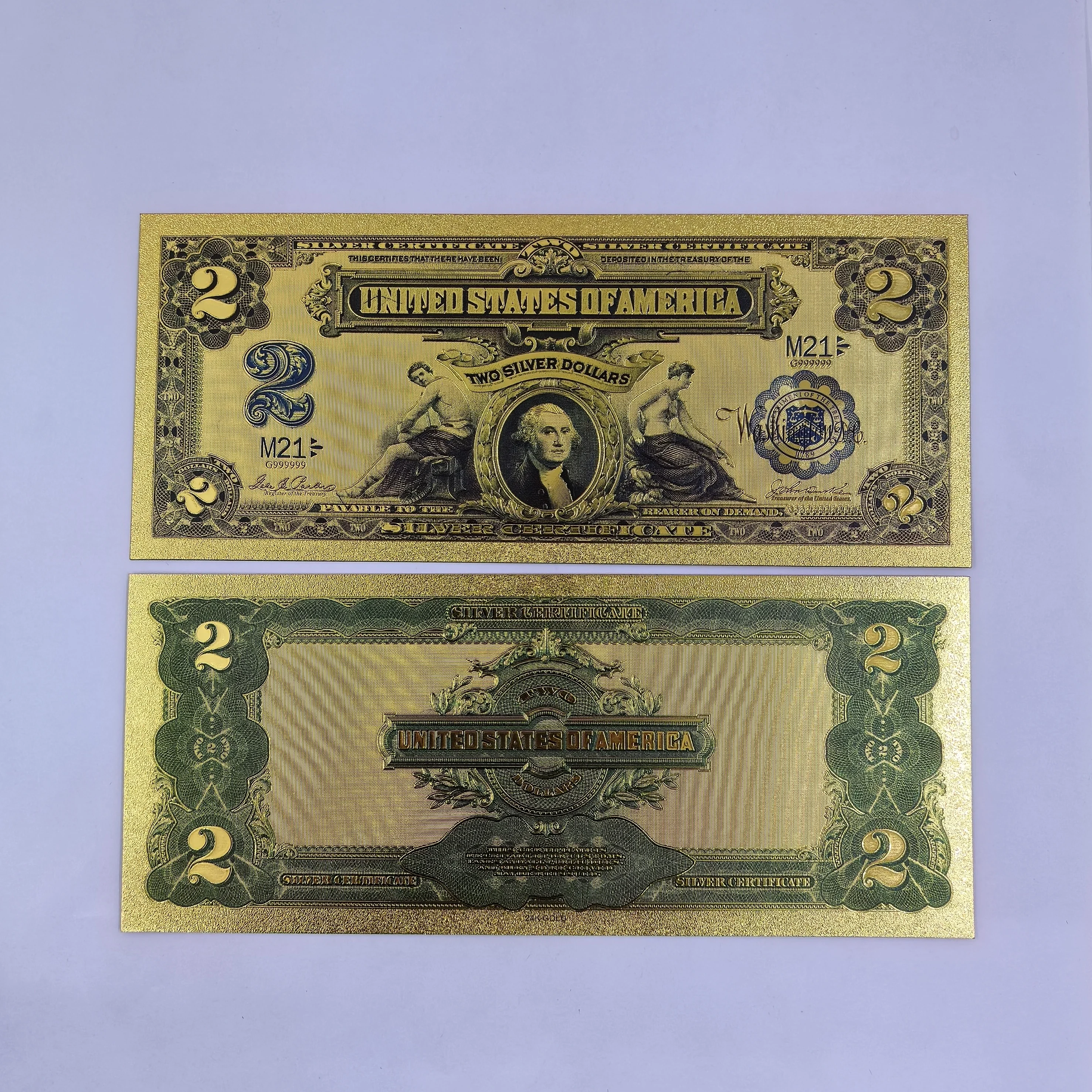 1/10 قطعة الأوراق النقدية الأمريكية 1/2/5 دولار الذهب احباط الأوراق النقدية الولايات المتحدة الفن التذكارية الأوراق النقدية تذكارية الحرف لجمع هدية