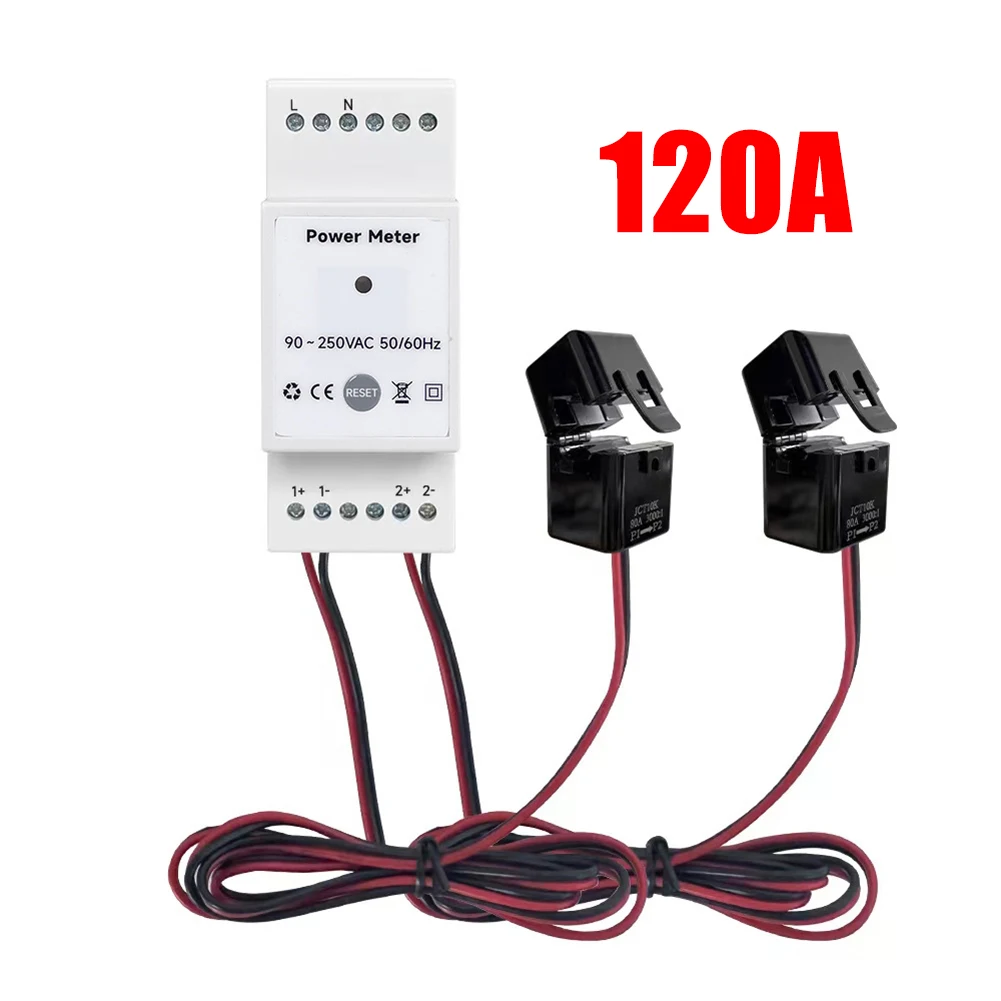 Home Energy Monitoring Single Phase Power Meter High Precision Power Meter Automated Setting Device Calibration
