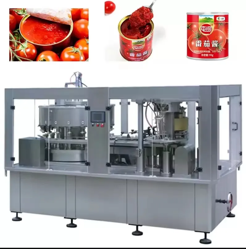 Factory Direct Supply Industry Machinery High Efficiency Complete Tomato Sauce Puree Production Line /ketchup Processing Machine