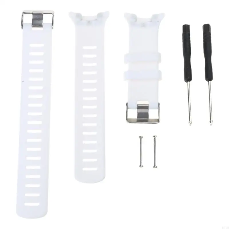 U55b Watch Slot Silicone Band Bracelet Bractproof Tweyproof for Suunto-D4