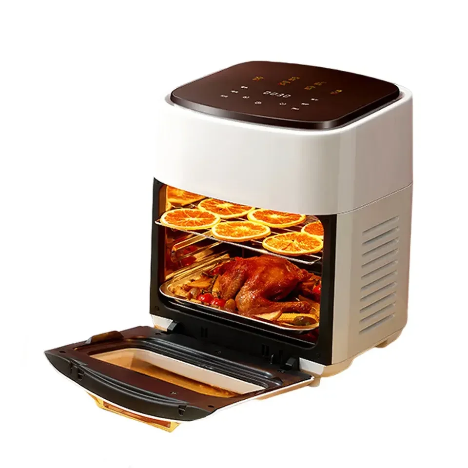 Digital Electric Multifunctional Square Intelligent Oil-free Smoke-free Non-sticky Visual Air Fryer