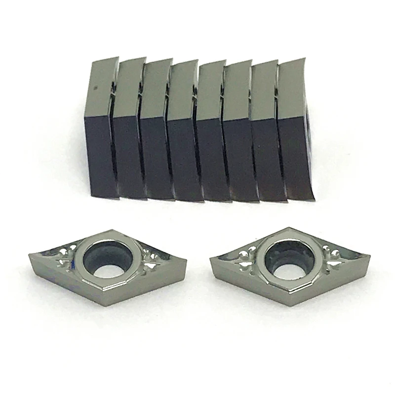 DCGT070202 DCGT070204 DCGT070208-AK H01 Aluminum Turning Tool Inserts CNC Lathe Cutting Tool Copper aluminum wood processing