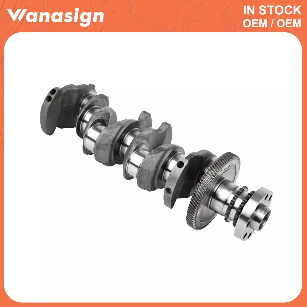 العمود المرفقي للمحرك مع الأسنان المناسب 2.0 لسيارات BMW X1 X3 116D 118D 120D 318d 320d 520d N47 N47D20D 2.0L ديزل 2004-2015 11217803479