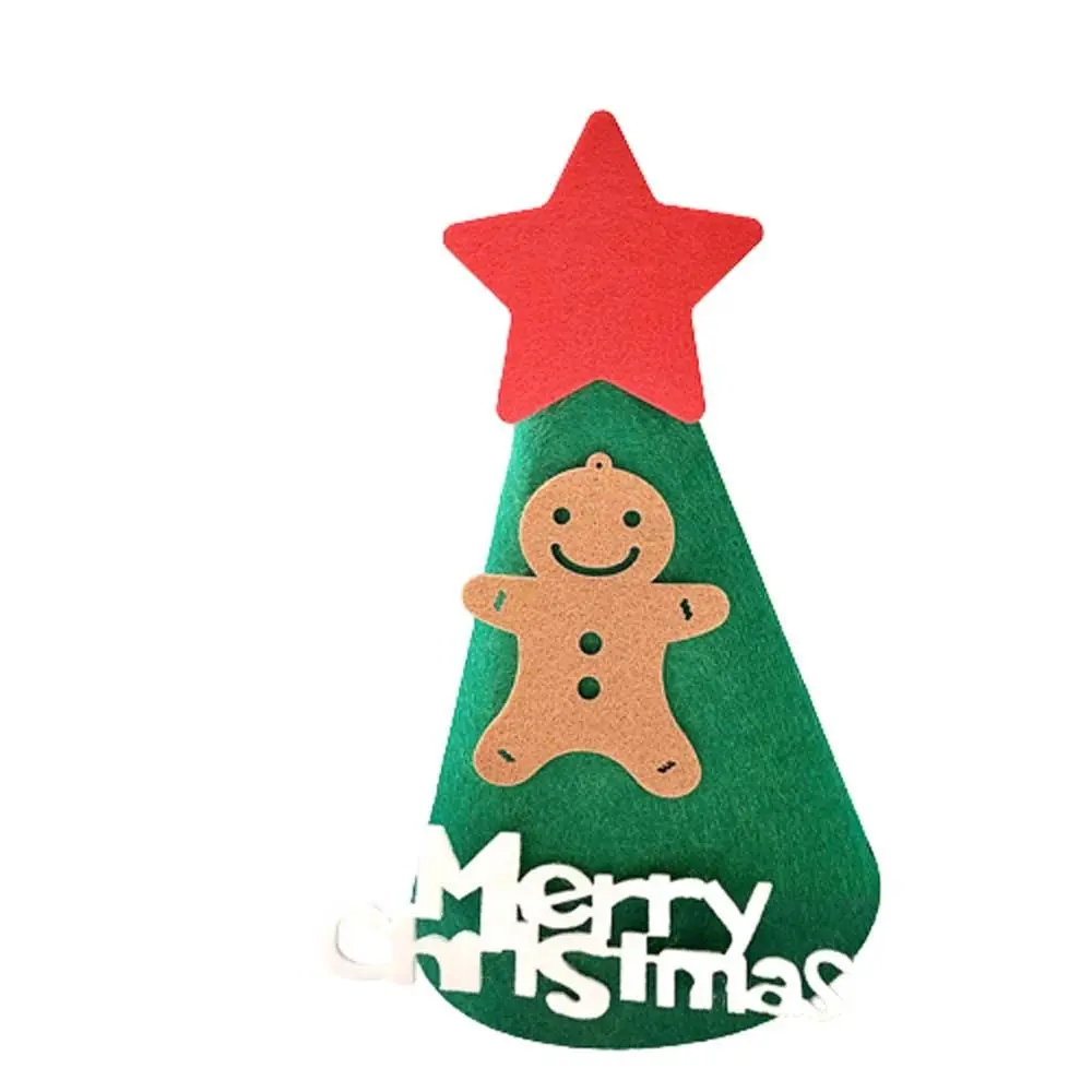 Xmas Decorative Santa Claus Merry Christmas Hat Cartoon Christmas Santa Claus Hat Animal Felt Party Hat Children/Adult