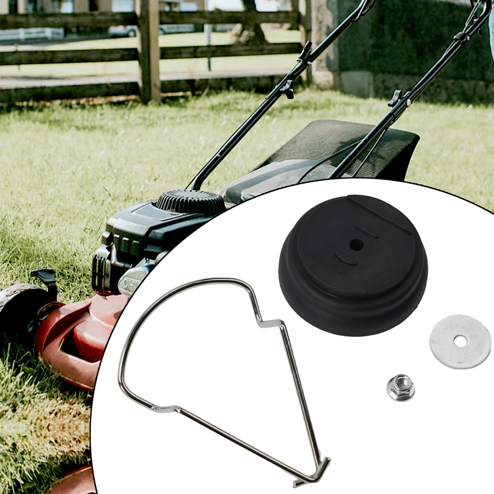 Fast Ship Garden Power Equipment Hot Sale Trimmers Garden Scenes Lawn Mower Fittings Trimmer Parts Steel Black