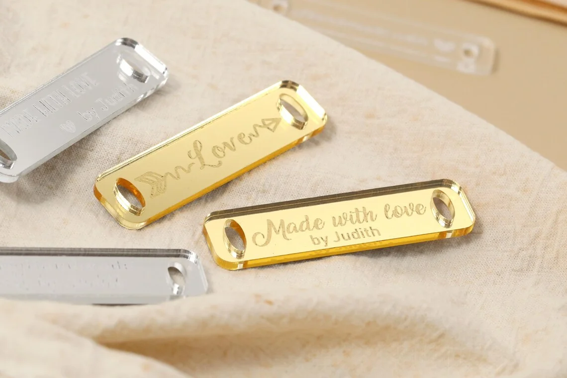30/50/100pcs Personalized Hand - Sewing Label 评论和价格