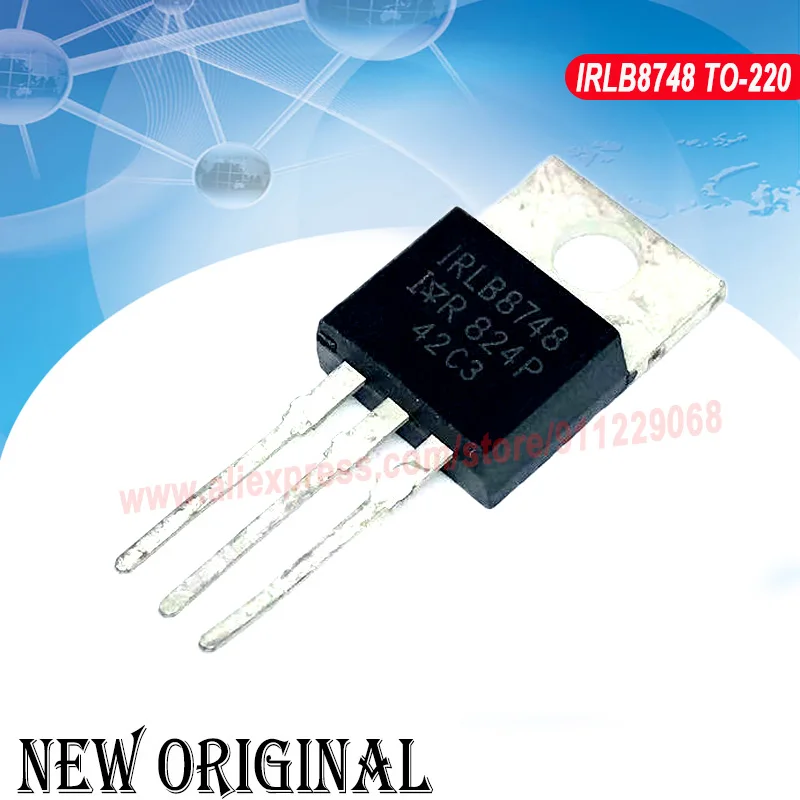 (5 Pieces) IRFB4020  TO-220 200V 18A / IRF830A  500V 5A / FQP19N20 19N20 200V 19A / IRLB8748  30V 92A TO-220