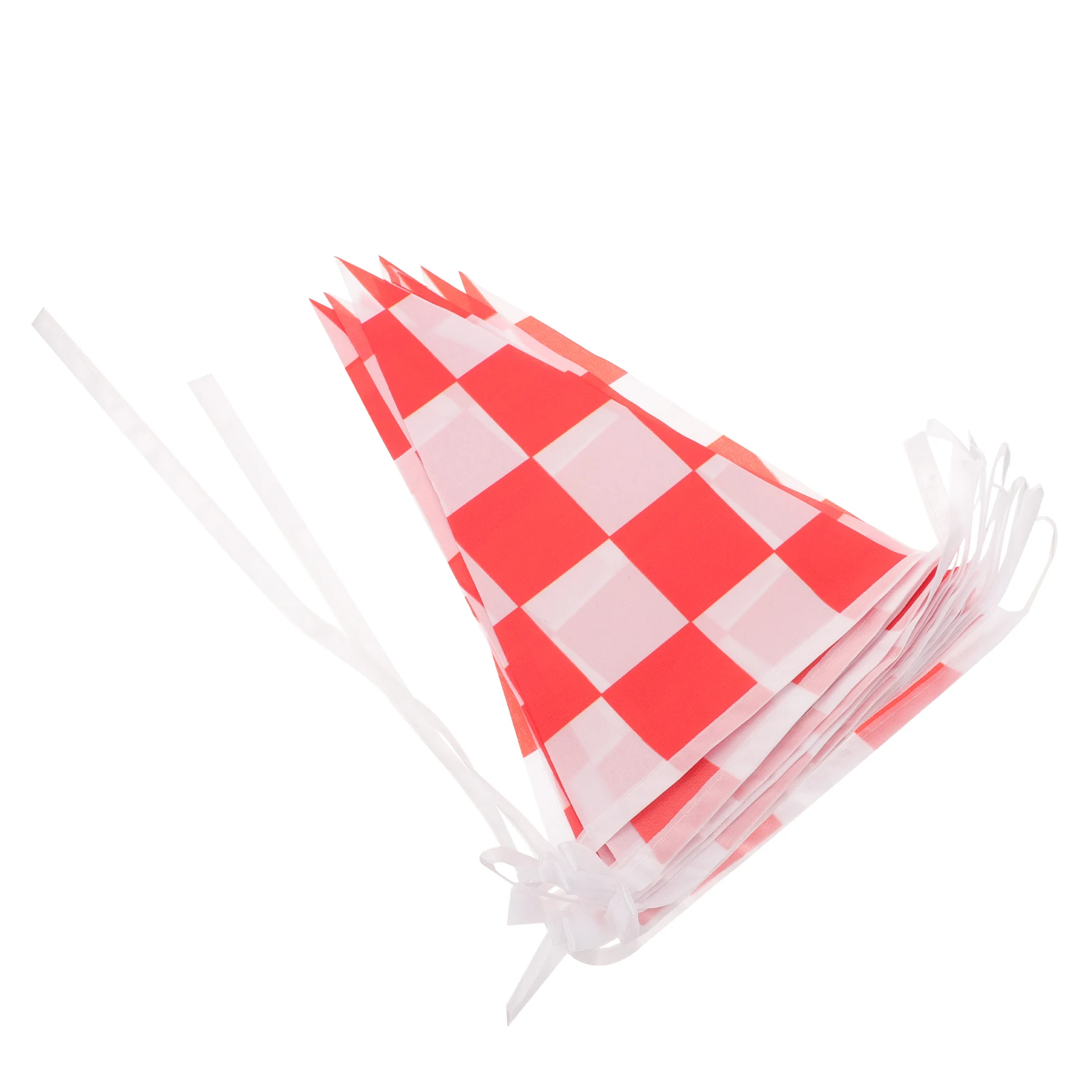 

Racing Decorative Flag Checkered Decorations for Mini Car Hanging Race Flags Banner