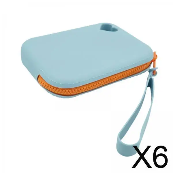 

Маленькая водонепроницаемая косметичка, силиконовая косметичка-органайзер с ручкой для сумочки для путешествий и мероприятий