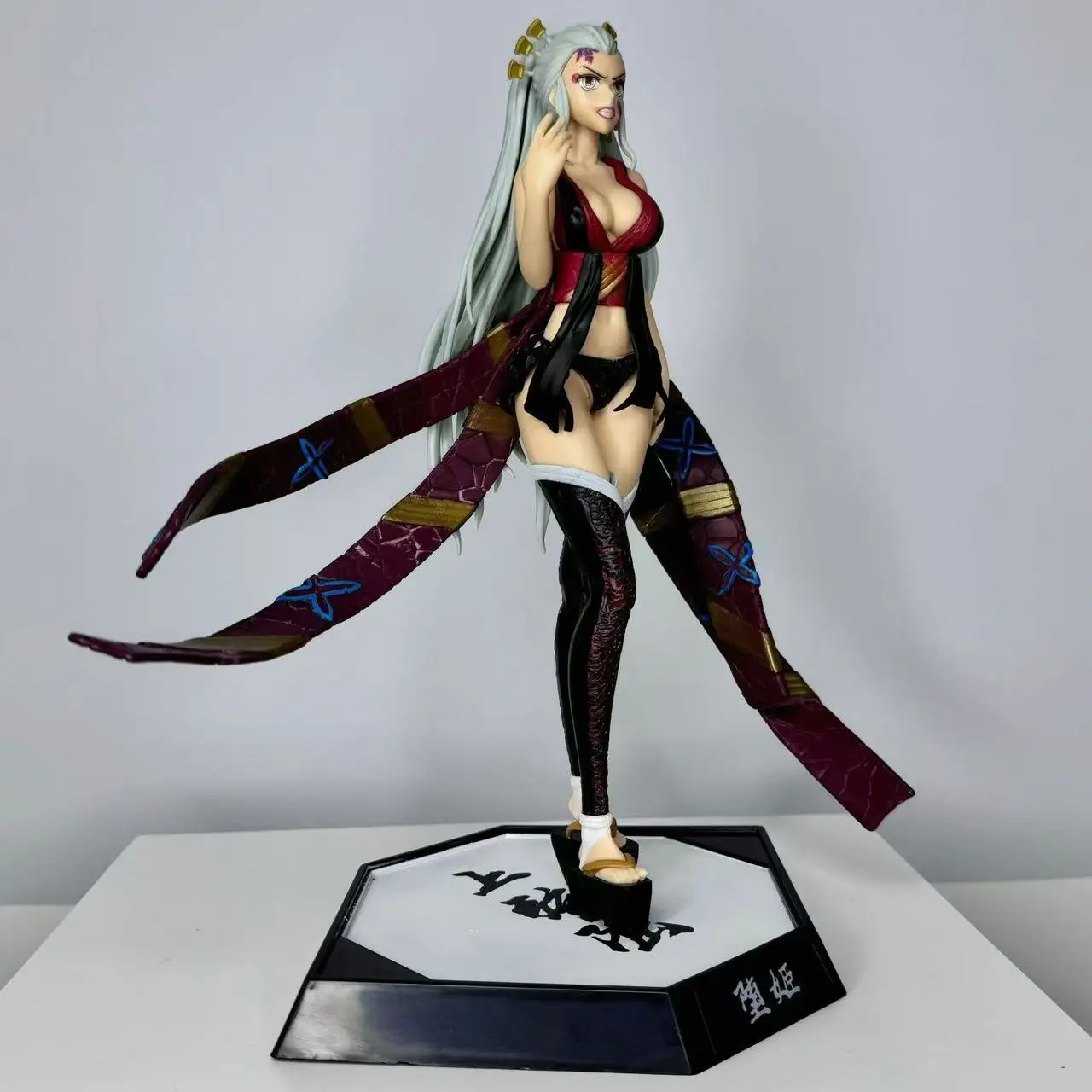 Anime Demon Slayer Demon Slayer: Kimetsu no Yaiba Figur Giyuutarou Daki Kokushibo Tsugikuni Yori 1 Douma Inosuke Acchion Figuren Modell und ys – Detail 15