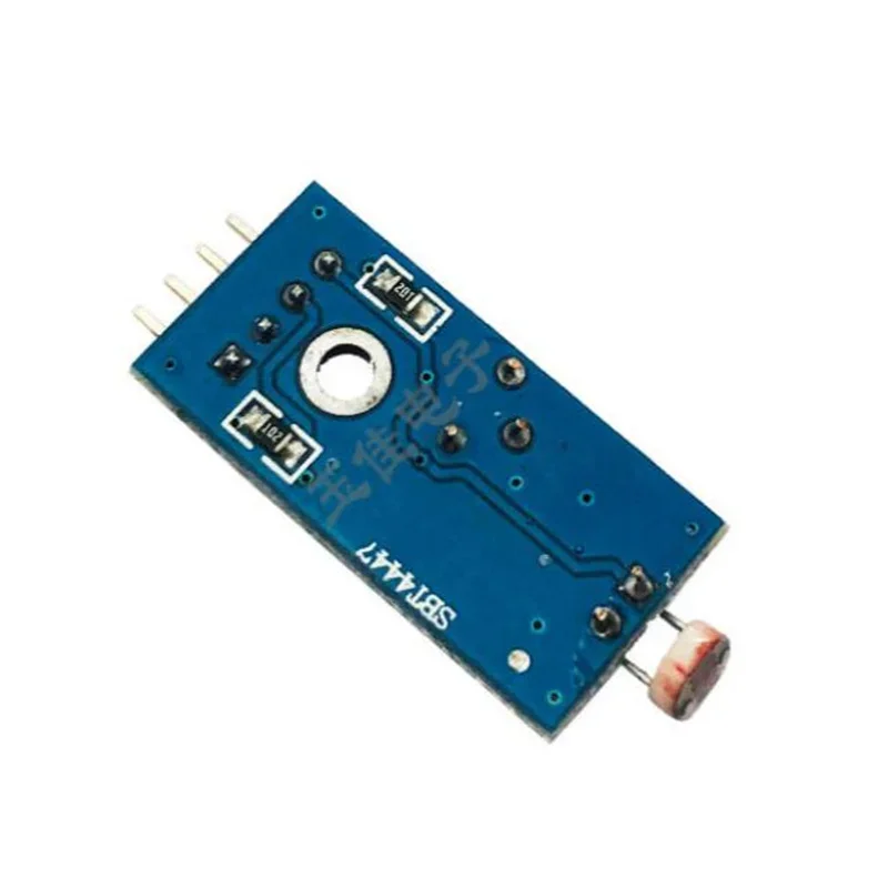 Fotoresistor Sensor Light Detection, 4-wire System, Acessórios Smart Car, Sensor de luz, 5pcs