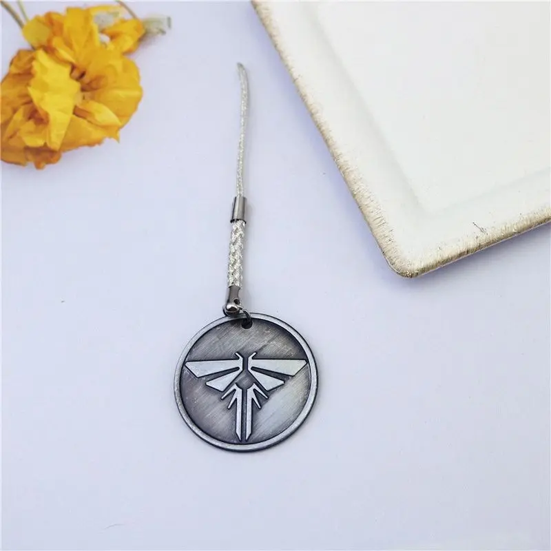 The Last Of Us Firefly Pendant Phone Charm Strap Hanging For Mobie Phone Backpack Keychain Charms For Jewelry Making Accessories