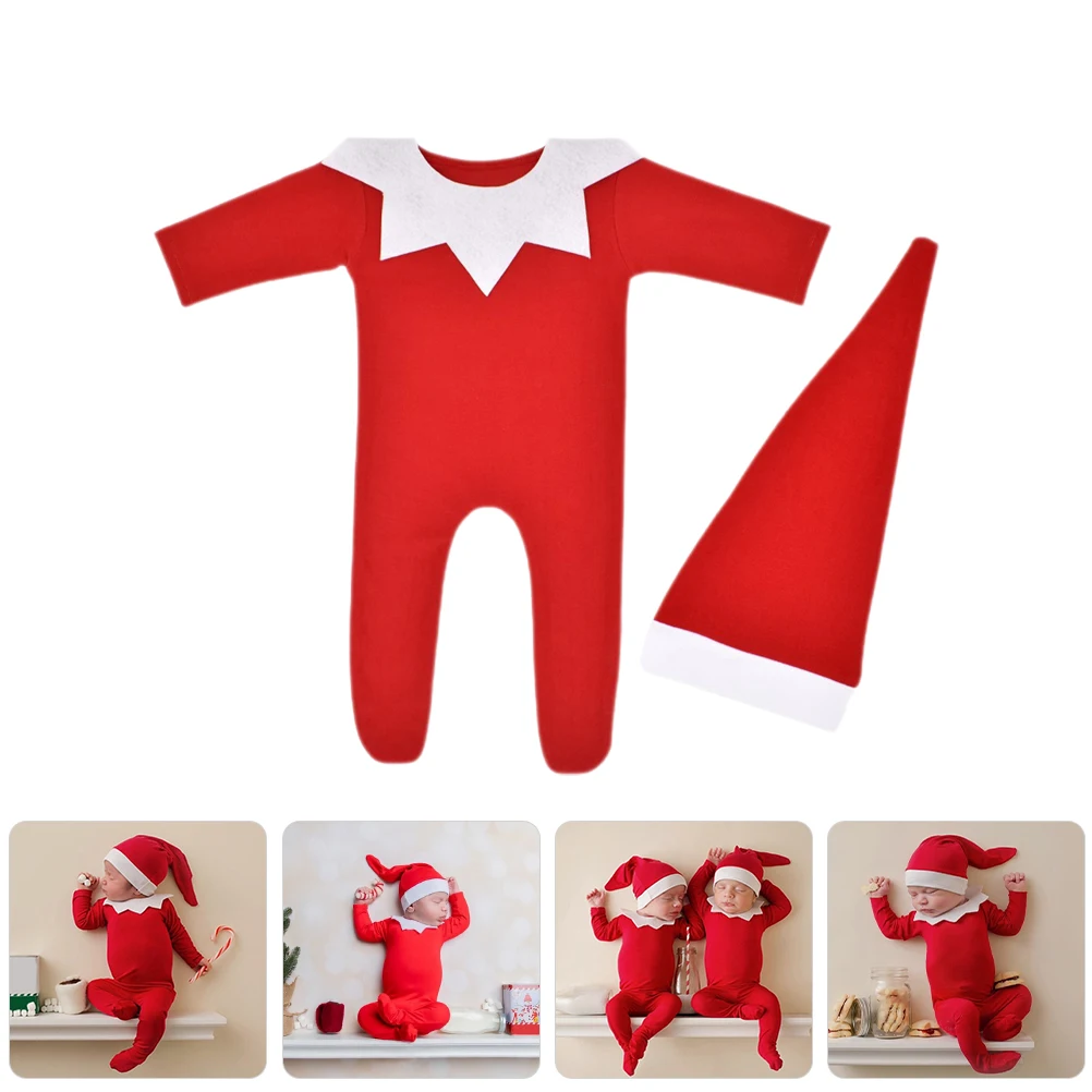 

Xmas Outfit for Newborn Christmas Photography Suit Shoot Spandex Photoshoot Outfits