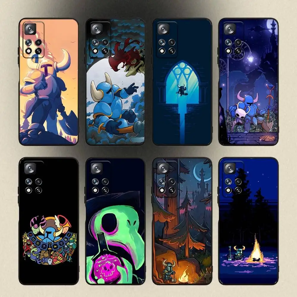 

S-ShovelS Game Knight Phone Case For Samsung Galaxy A 91,80,73,72,53,52,51,22,5G,Plus,J,Note Soft Black Cover
