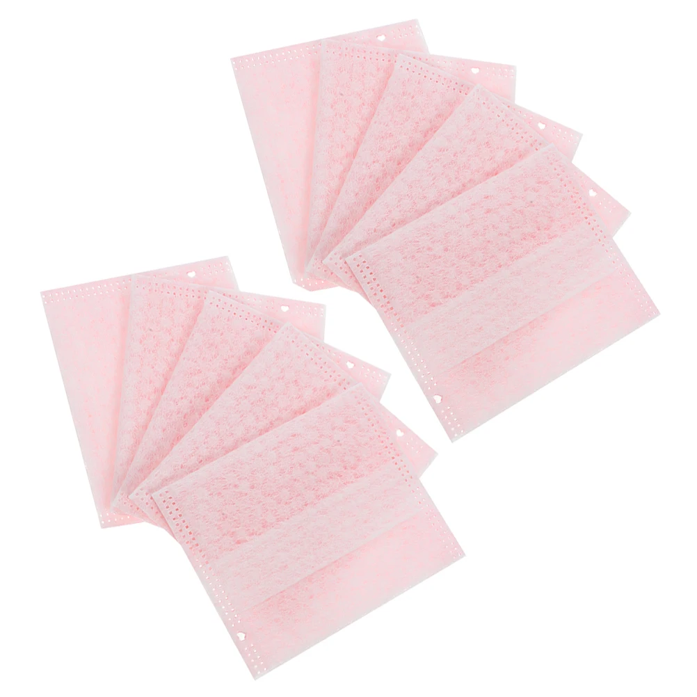 

10Pcs Makeup Remover Pads Compact Soft Facial Cleansing Pads for Travel Gentle Face Wipes Facial Wipes Makeup Remover