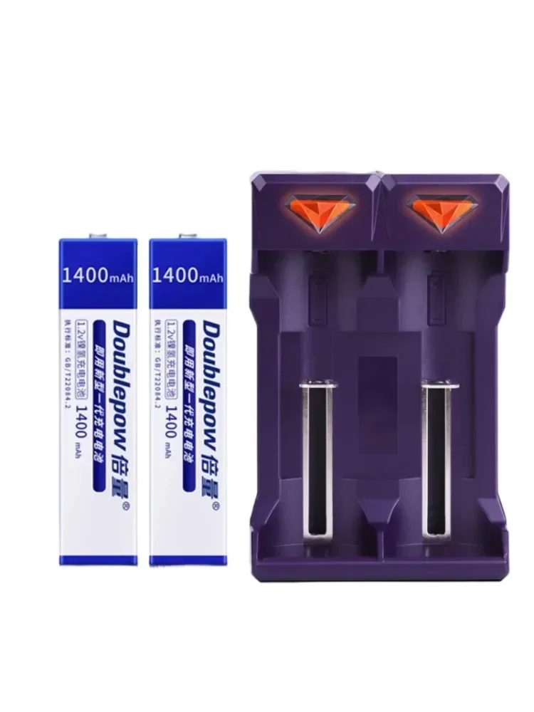 Akumulator Ni-MH 1.2V 1400mAh 7/5F6 NH-14WM, akumulatory wielokrotnego ładowania do Walkmana, przenośnego odtwarzacza CD MD, akumulator do żucia gumy — zdjęcie produktu 7
