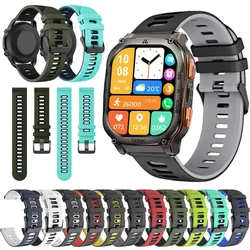 Sports Rubber Strap for KOSPET TANK M3 Ultra Swim Silicone Soft Watchband 22mm for TANK M3 Ultra Belt Replacement Accessorie