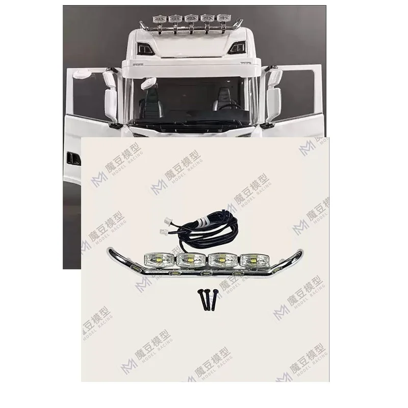 

RC 1/14 Scale LED Bumper Floodlight for Scania 770s Truck Tractor DIY Model Parts