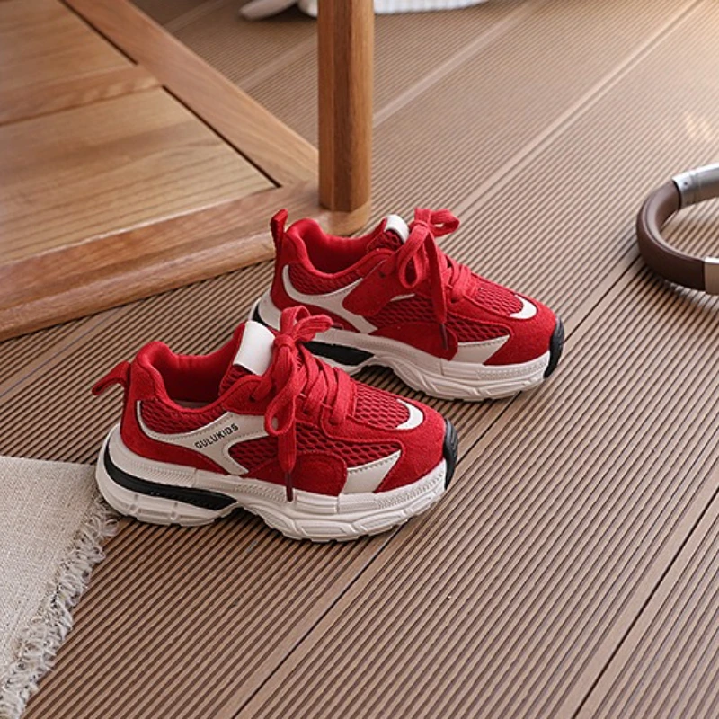 

2025 Children Casual Shoes for Girls Boys Autumn New Fashion Korean Style Soft Bottom Anti-slippery Versatile School Sneakers