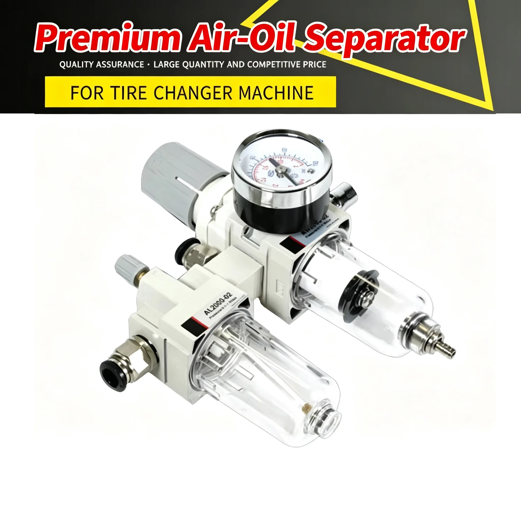 Automotive Car Tyre Changer Air Filter And Lubricator Combo with Water Oil Trap Spare Parts for Automotive Equipment