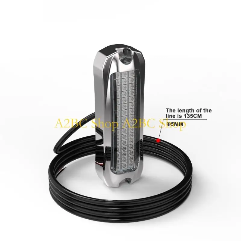 A2BC 48 LEDs Light Waterproof IP68 Stainless 316 Long Life for Boats