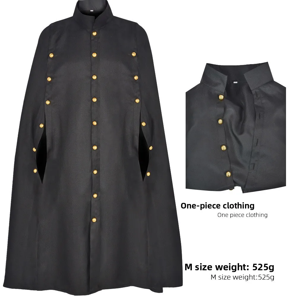 

Medieval Priest Costume Halloween Priest Cosplay Cross-Border Role-Playing Clothing Women's Traditional Chinese Ethnic Stage ...