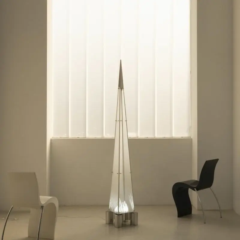 

Italian minimalist Chen Xingyu floor lamp pagoda light and shadow study living room hotel