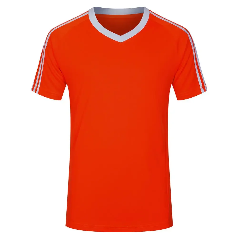 Camiseta de fútbol de secado rápido para deportes al aire libre, uniforme de fútbol negro personalizado de verano, camiseta de competición